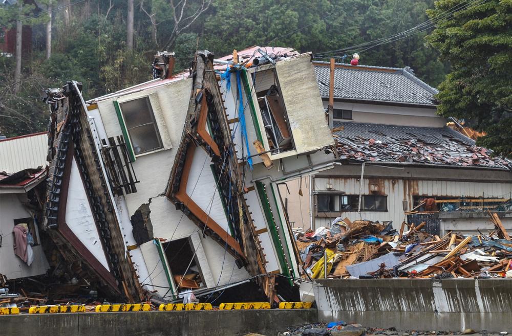 Les tremblements de terre au Japon